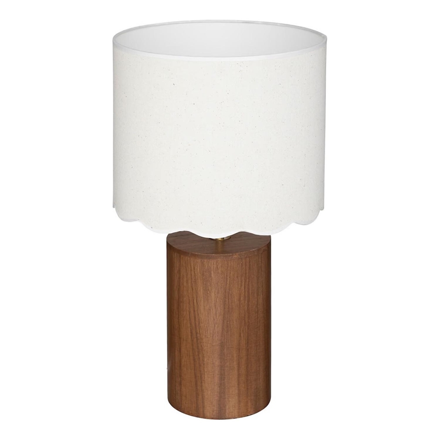 Atmosphera - Candeeiro de mesa VANIA 1xE27/40W/230V pinho