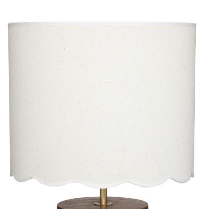 Atmosphera - Candeeiro de mesa VANIA 1xE27/40W/230V pinho