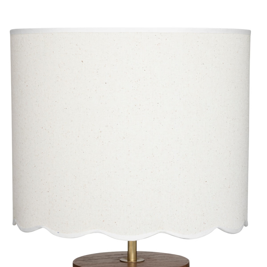 Atmosphera - Candeeiro de mesa VANIA 1xE27/40W/230V pinho