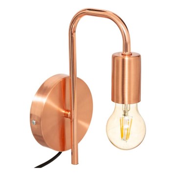 Atmosphera - Candeeiro de parede KELI 1xE27/40W/230V cobre