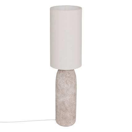 Atmosphera - Candeeiro de pé KEYAH 1xE27/40W/230V cinzento