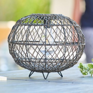 Atmosphera - Candeeiro solar LED BALL LED/1,2V IP44