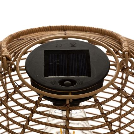 Atmosphera - Candeeiro solar LED CUBA LED/1,2V IP44 vime