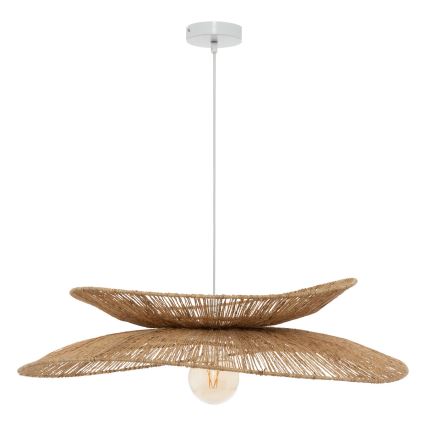 Atmosphera - Candeeiro suspenso ALARA 1xE27/40W/230V juta