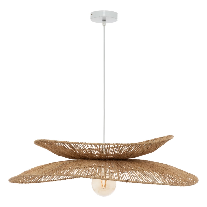 Atmosphera - Candeeiro suspenso ALARA 1xE27/40W/230V juta
