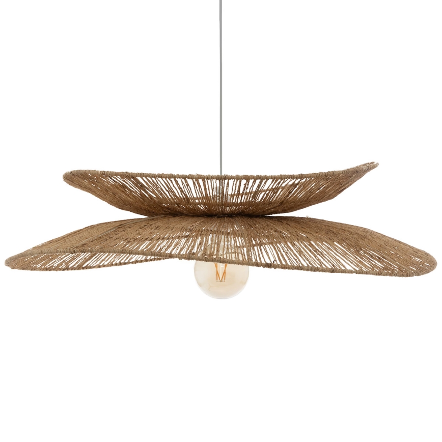Atmosphera - Candeeiro suspenso ALARA 1xE27/40W/230V juta