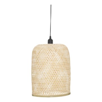 Atmosphera - Candeeiro suspenso ALI 1xE27/40W/230V bambu