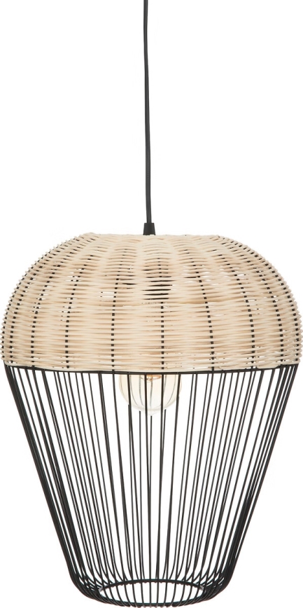 Atmosphera - Candeeiro suspenso ANEA 1xE27/40W/230V vime