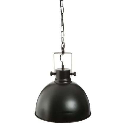 Atmosphera - Candeeiro suspenso BASALT 1xE27/25W/230V preto