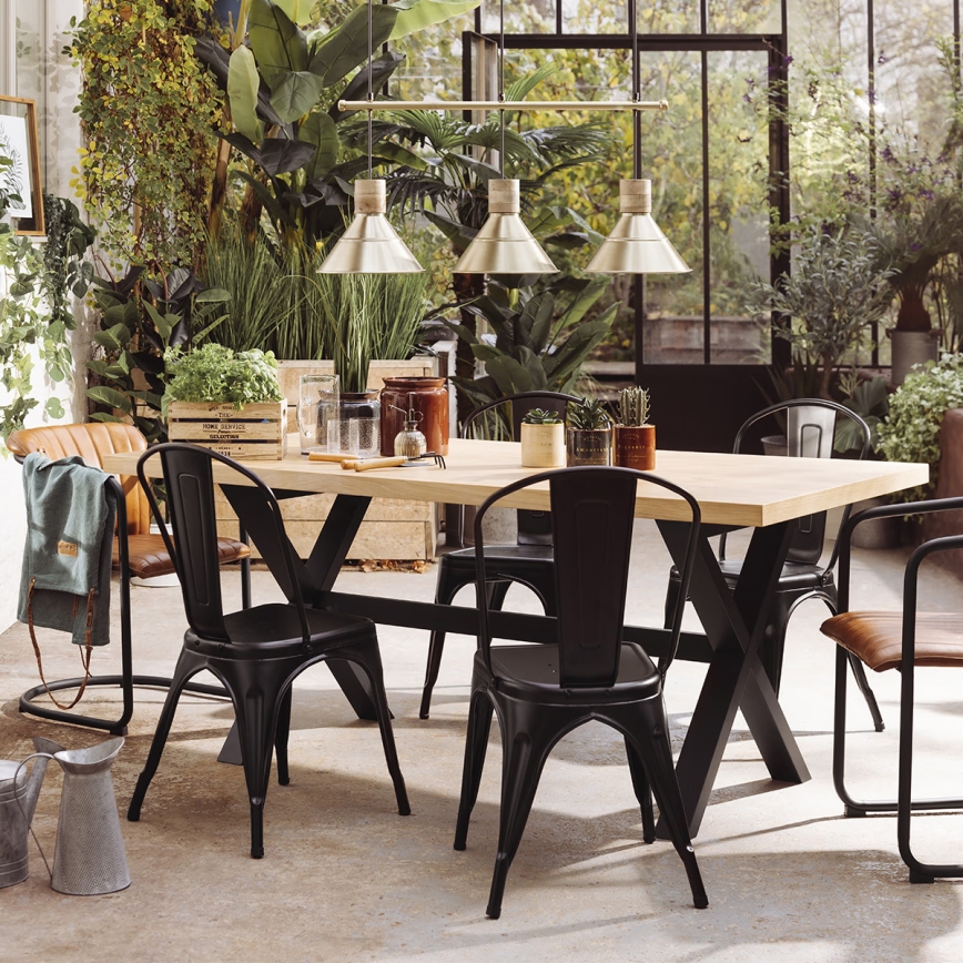 Atmosphera - Candeeiro suspenso BOTA 3xE27/25W/230V