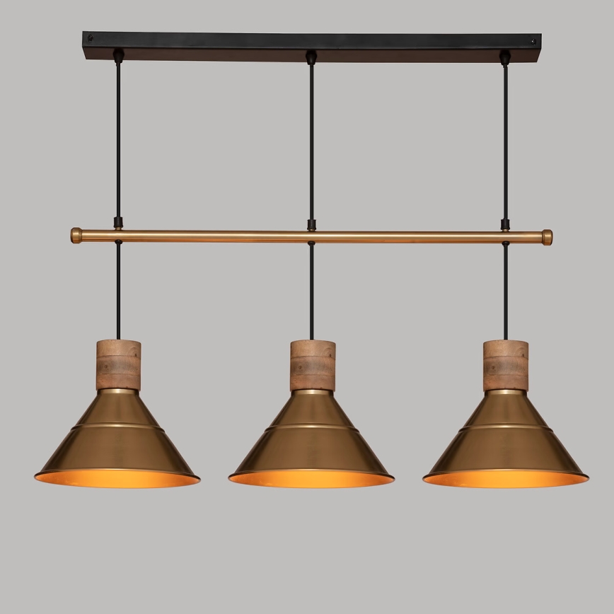 Atmosphera - Candeeiro suspenso BOTA 3xE27/25W/230V