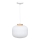 Atmosphera - Candeeiro suspenso com cabo TRAVIS 1xE27/25W/230V pinho