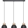 Atmosphera - Candeeiro suspenso DESY 1xE27/40W/230V pinho