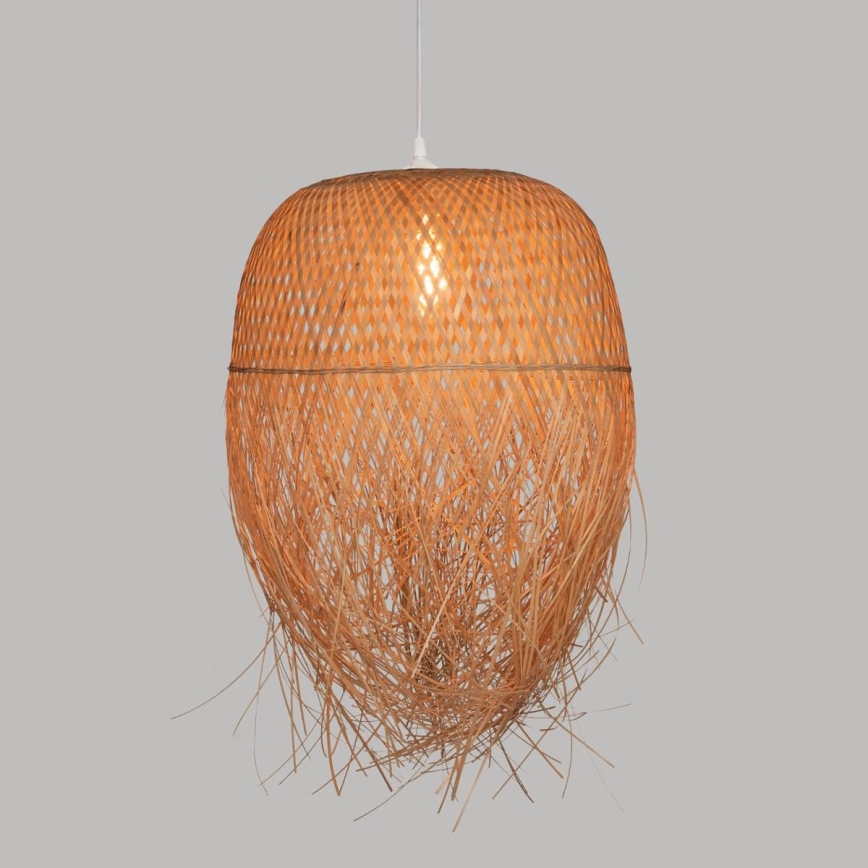 Atmosphera - Candeeiro suspenso ELIS 1xE27/40W/230V bambu