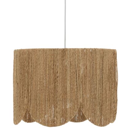 Atmosphera - Candeeiro suspenso JANICE 1xE27/40W/230V juta