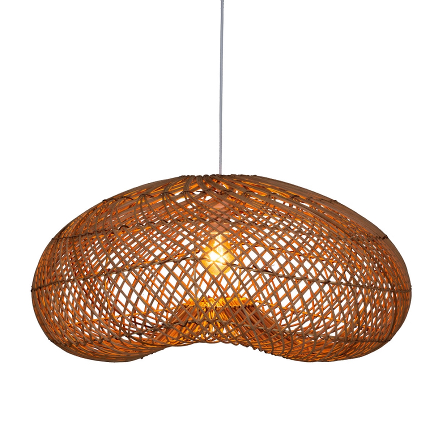 Atmosphera - Candeeiro suspenso JENY 1xE27/40W/230V vime