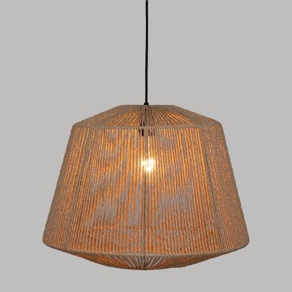 Atmosphera - Candeeiro suspenso JILY 1xE27/40W/230V juta