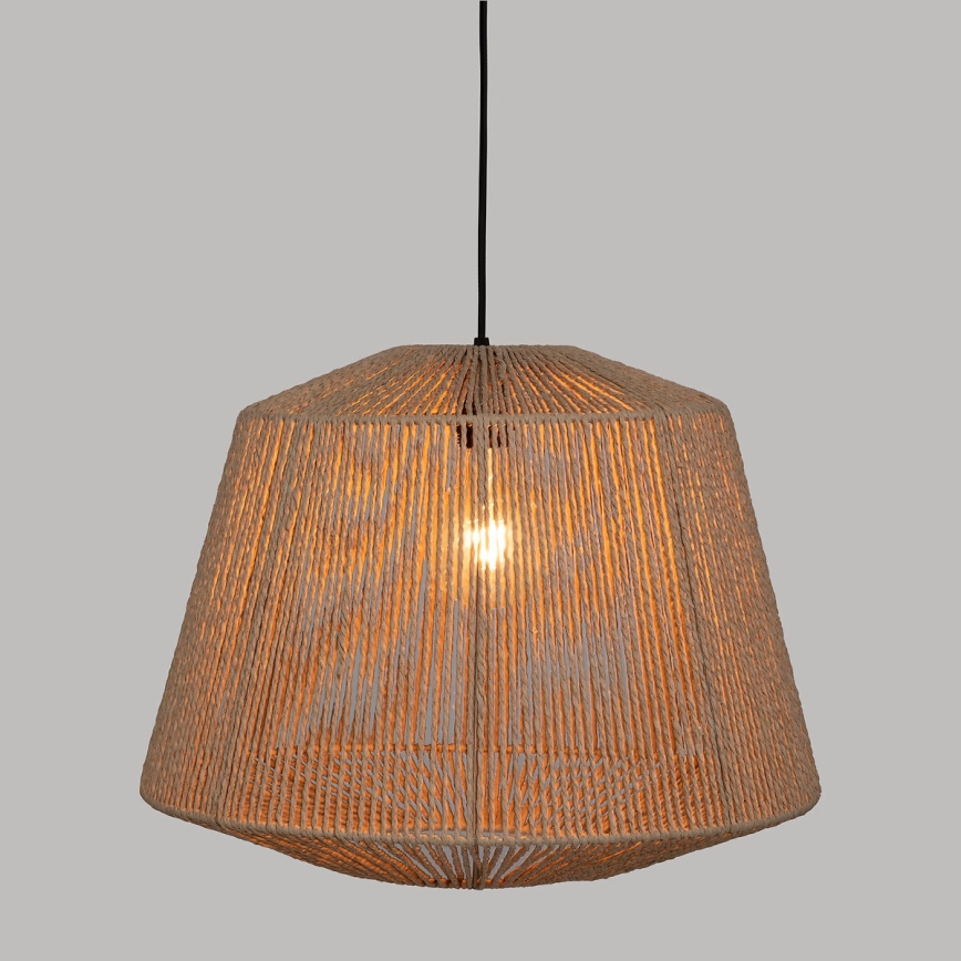 Atmosphera - Candeeiro suspenso JILY 1xE27/40W/230V juta