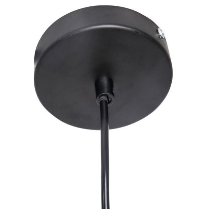 Atmosphera - Candeeiro suspenso JILY 1xE27/40W/230V juta preto
