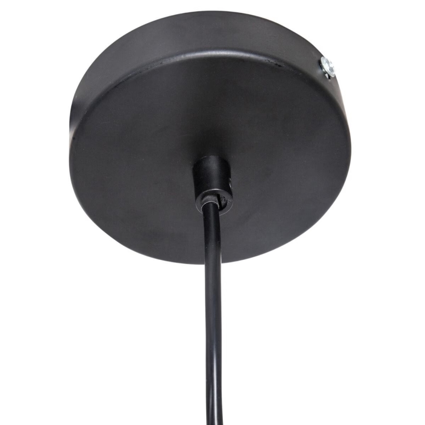 Atmosphera - Candeeiro suspenso JILY 1xE27/40W/230V juta preto