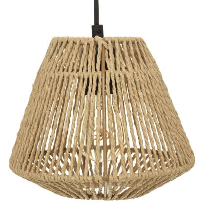 Atmosphera - Candeeiro suspenso JILY 3xE27/40W/230V juta