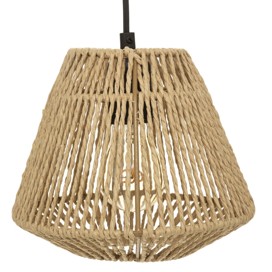 Atmosphera - Candeeiro suspenso JILY 3xE27/40W/230V juta