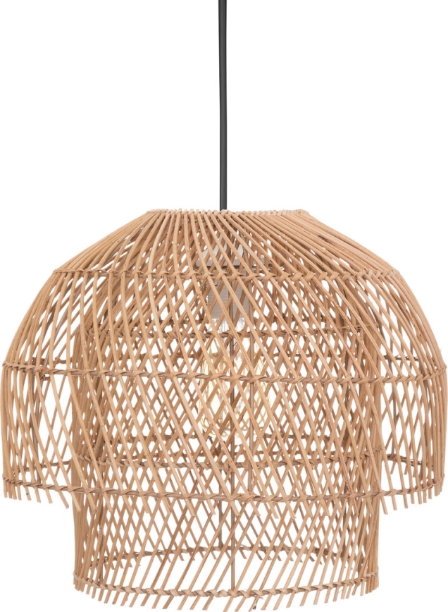Atmosphera - Candeeiro suspenso KERY 1xE27/40W/230V vime
