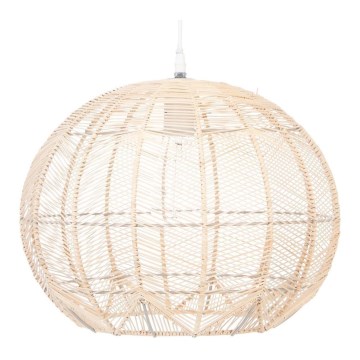 Atmosphera - Candeeiro suspenso KITA 1xE27/40W/230V vime
