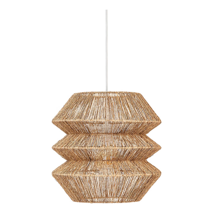 Atmosphera - Candeeiro suspenso LIZA 1xE27/40W/230V juta