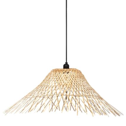 Atmosphera - Candeeiro suspenso MOXA 1xE27/60W/230V bambu