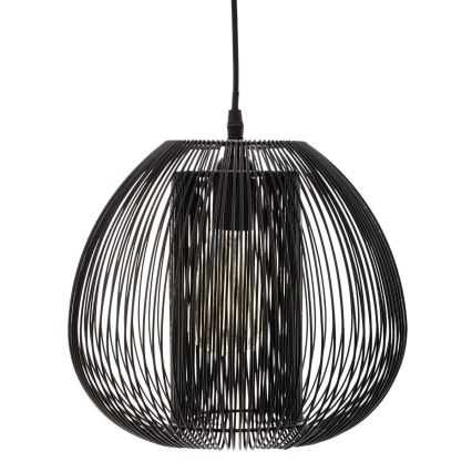 Atmosphera - Candeeiro suspenso NODA 1xE27/40W/230V preto