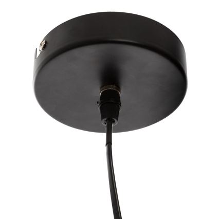 Atmosphera - Candeeiro suspenso NODA 1xE27/40W/230V preto