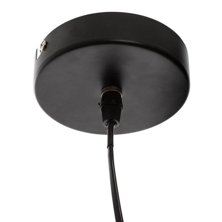 Atmosphera - Candeeiro suspenso NODA 1xE27/40W/230V preto