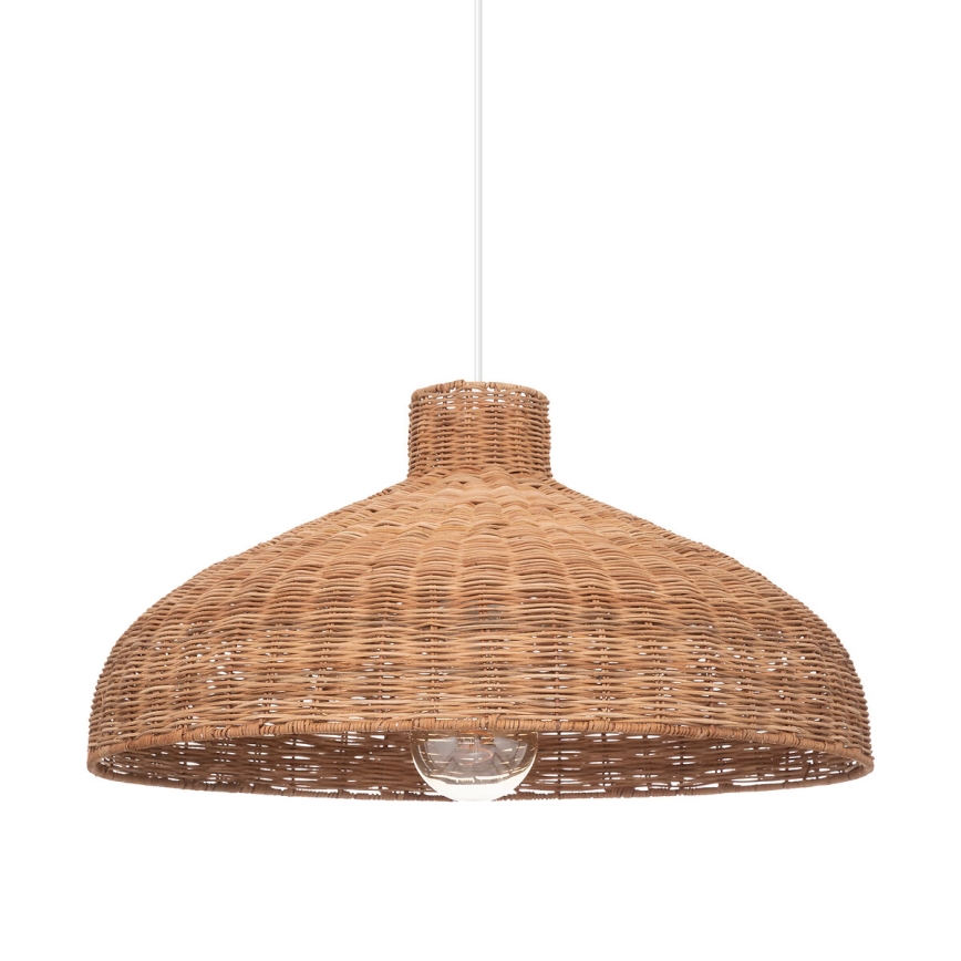 Atmosphera - Candeeiro suspenso ORI 1xE27/40W/230V vime