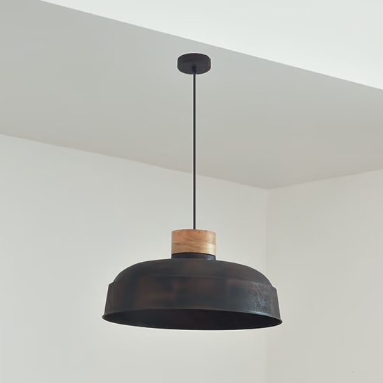 Atmosphera - Candeeiro suspenso PRAO 1xE27/40W/230V