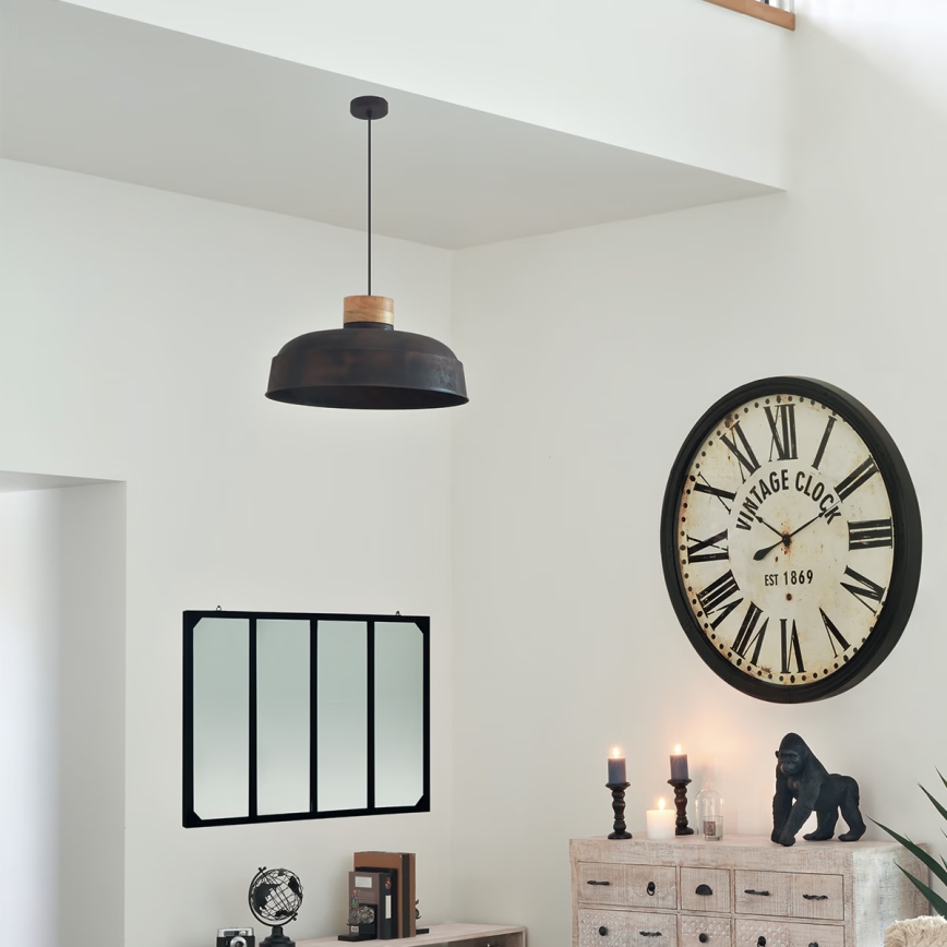 Atmosphera - Candeeiro suspenso PRAO 1xE27/40W/230V