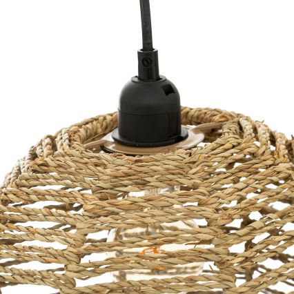 Atmosphera - Candeeiro suspenso RANA 2xE27/40W/230V vime