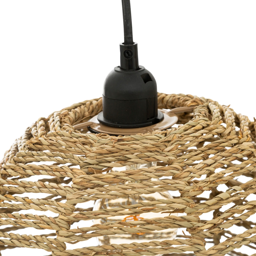 Atmosphera - Candeeiro suspenso RANA 2xE27/40W/230V vime
