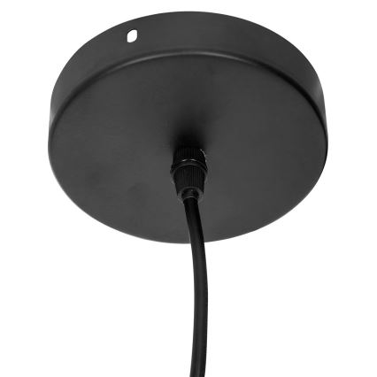 Atmosphera - Candeeiro suspenso SAND 1xE27/40W/230V vime/Jacinto-de-água