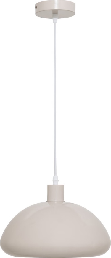 Atmosphera - Candeeiro suspenso SAVIO 1xE27/40W/230V bege