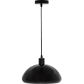 Atmosphera - Candeeiro suspenso SAVIO 1xE27/40W/230V preto