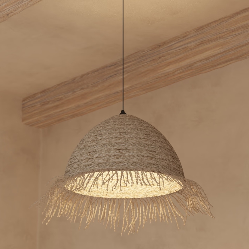 Atmosphera - Candeeiro suspenso SEA VIEW 1xE27/40W/230V cana
