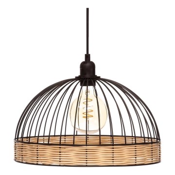 Atmosphera - Candeeiro suspenso SUWA 1xE27/40W/230V vime