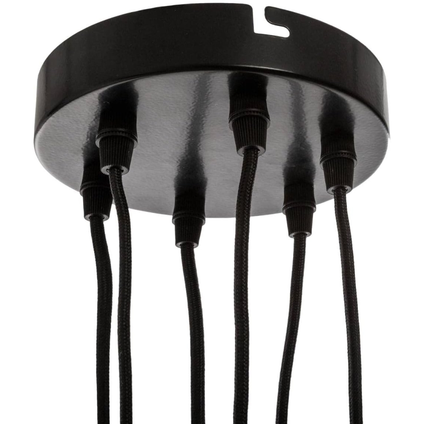 Atmosphera - Candeeiro suspenso UDELL 6xE27/40W/230V aranha