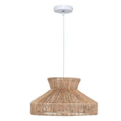 Atmosphera - Candeeiro suspenso ZELIA 1xE27/40W/230V juta
