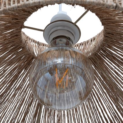 Atmosphera - Candeeiro suspenso ZELIA 1xE27/40W/230V juta