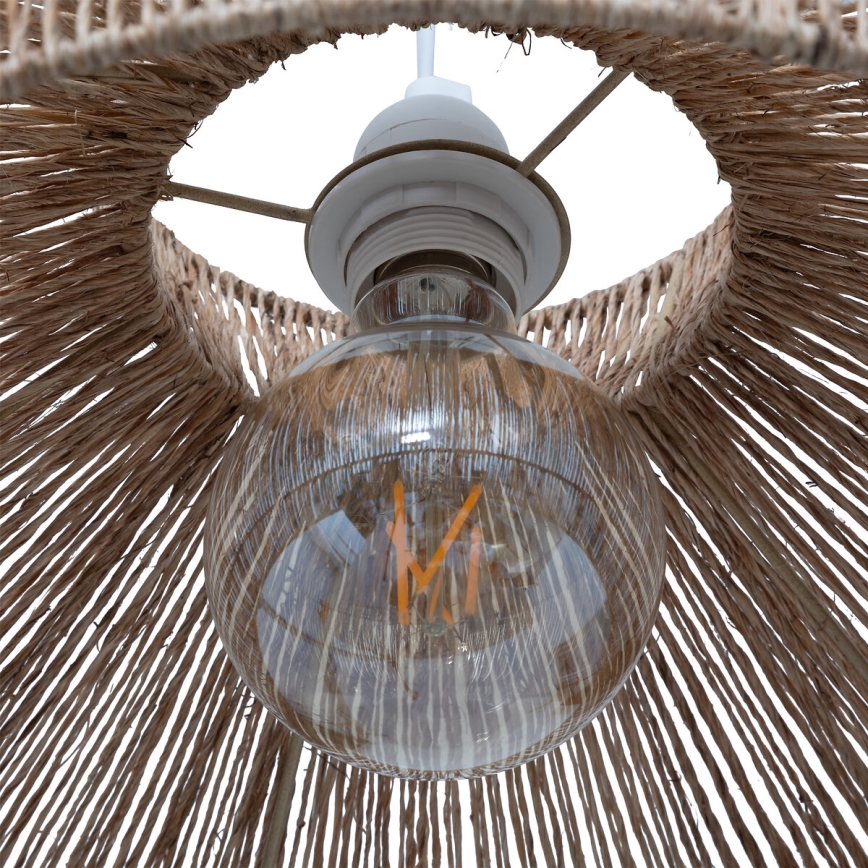 Atmosphera - Candeeiro suspenso ZELIA 1xE27/40W/230V juta