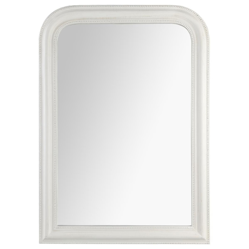 Atmosphera - Espelho de parede ADELE 104x74 cm pinho/branco