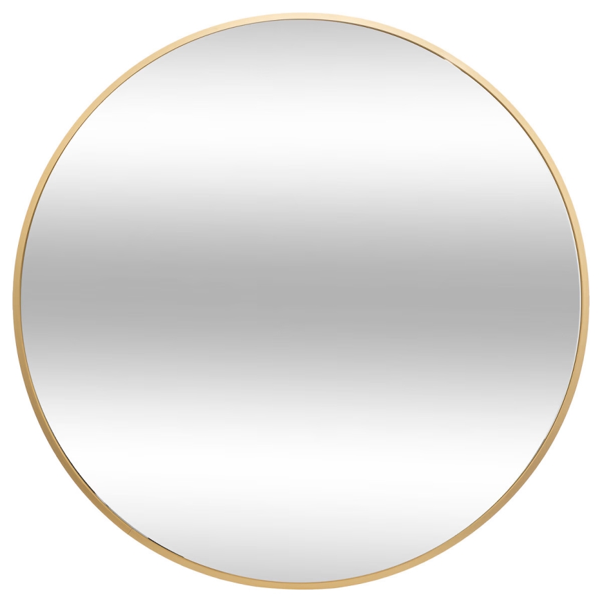 Atmosphera - Espelho de parede ALICE diâmetro 70 cm dourado