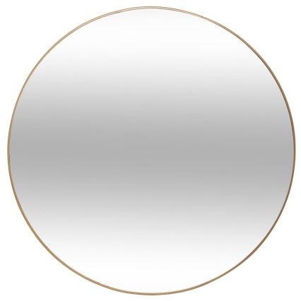 Atmosphera - Espelho de parede ALICE diâmetro 76 cm dourado